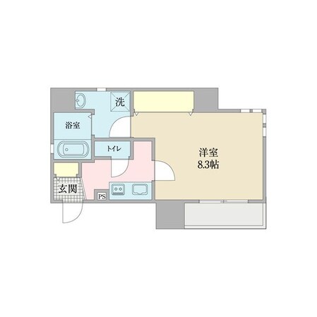 今池駅 徒歩3分 3階の物件間取画像